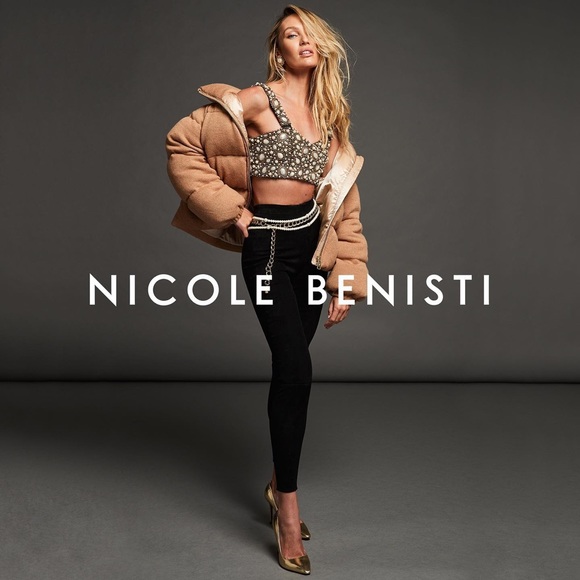 NICOLE BENISTI Kensington Cashmere Wool Down Puffer Coat in Rich Caramel - Picture 15 of 15